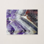 Amethyst Mountain Quartz Legpuzzel (Horizontaal)