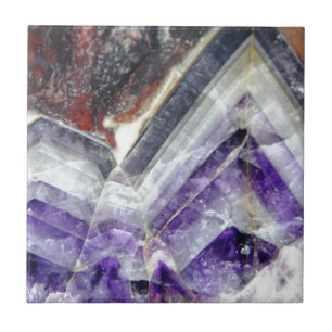 Amethyst Mountain Quartz Tegeltje
