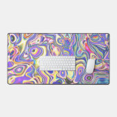 Amethyst Multicolor Aomba Pattern Bureaumat (Keyboard & Muis)