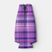 Amethyst Navy Blue Cotton Snoep Pink Madras Flesjeskoeler (Achterkant)