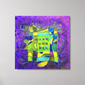 "Amethyst Opening" door Paul Buică Canvas Afdruk (Voorkant)