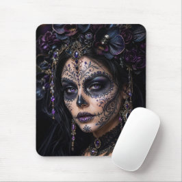 Amethyst Orchide Calavera – Gotische Suiker Schede Muismat