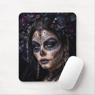 Amethyst Orchide Calavera – Gotische Suiker Schede Muismat