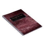 Amethyst-Paars | Aardappelwijn Notitieboek (Rechterzijde)