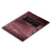 Amethyst-Paars | Aardappelwijn Notitieboek (Linkerzijde)