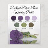 Amethyst Paars Roos Weddenschappen Palette (Voorkant)