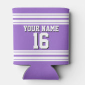 Amethyst Paars Wht Team Jersey Blikjeskoeler (Achterkant)