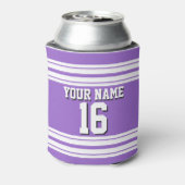 Amethyst Paars Wht Team Jersey Blikjeskoeler (Blikje Achterkant)