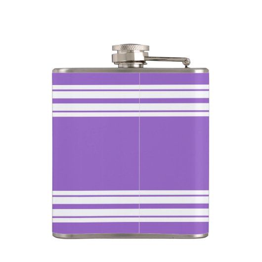 Amethyst Paars Wht Team Jersey Heupfles (Achterkant)