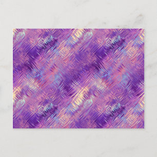 Amethyst Paarse Crystal Gel Textuur Briefkaart