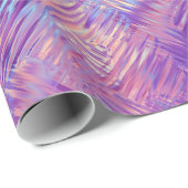 Amethyst Paarse Crystal Gel Textuur Cadeaupapier (Rol Hoek)