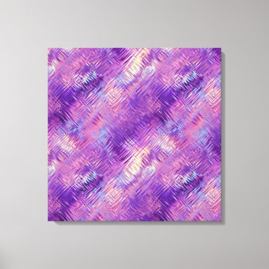 Amethyst Paarse Crystal Gel Textuur Canvas Afdruk (Voorkant)