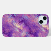 Amethyst Paarse Crystal Gel Textuur Case-Mate iPhone Case (Achterkant (horizontaal))