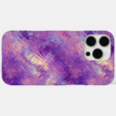 Amethyst Paarse Crystal Gel Textuur Case-Mate iPhone Case (Achterkant (horizontaal))