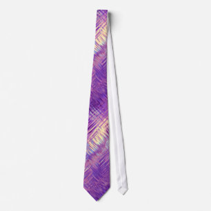 Amethyst Paarse Crystal Gel Textuur Stropdas