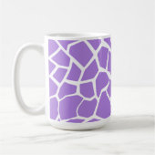 Amethyst Paarse Giraffe — Dierendruk Koffiemok (Links)