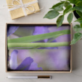 Amethyst Paarse Irises Tissuepapier (Geschenk)