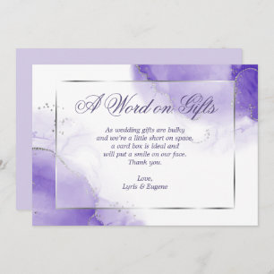 Amethyst Paarse Kaart Box aanvraag