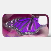 Amethyst Paarse Monarch Butterfly iPad-draagtas Case-Mate iPhone Case (Achterkant (horizontaal))