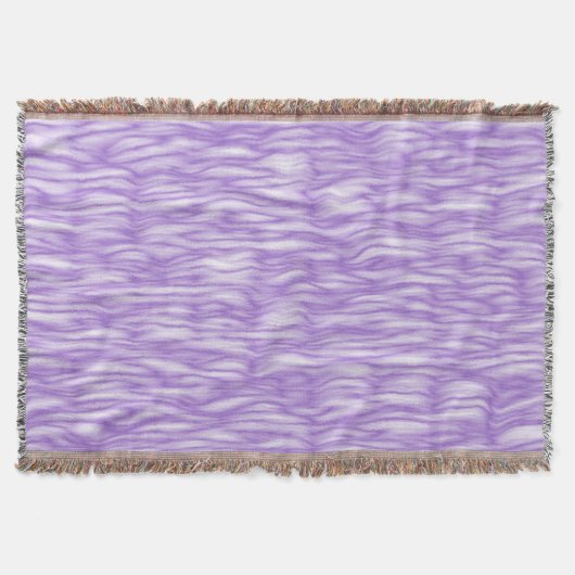 Amethyst Paarse Vachtpatroon Deken (Voorkant)