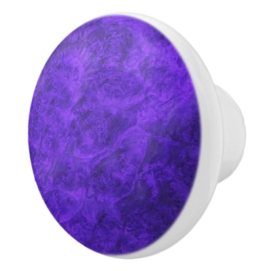 Amethyst Paarse Velvet Ceramic Pull Keramische Knop (Rechts)