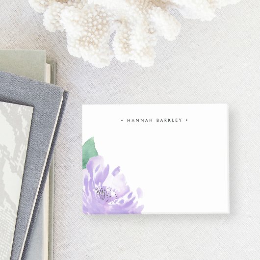 Amethyst Peony | Gepersonaliseerd Post-it® Notes