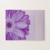 Amethyst Purple Gerbera Daisy Flower Legpuzzel (Horizontaal)
