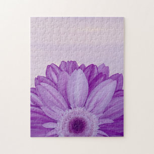Amethyst Purple Gerbera Daisy Flower Legpuzzel