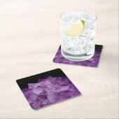 Amethyst Raw Stones Kartonnen Onderzetters (Insitu)