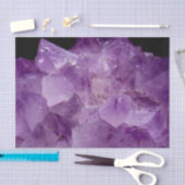 Amethyst Raw Stones Tissuepapier (Craft)
