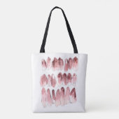 Amethyst - Roos kwarts Tote Bag (Achterkant)