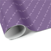 Amethyst Sagittarius Symbol Wrapping Paper Cadeaupapier (Rol Hoek)