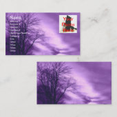 Amethyst Skies-Visitekaartjes Visitekaartje (Voorkant / Achterkant)