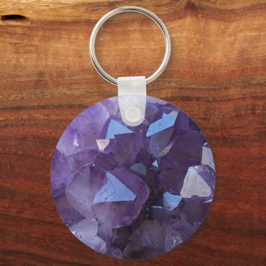 Amethyst Sleutelhanger (Voorkant)