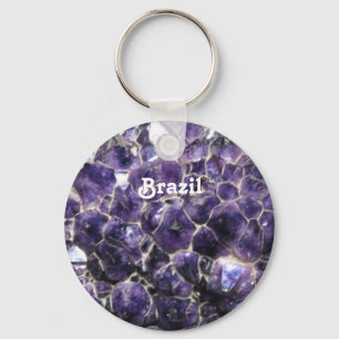 Amethyst Sleutelhanger