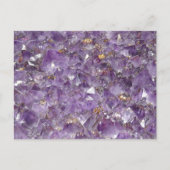 Amethyst Sparkles Briefkaart (Voorkant)