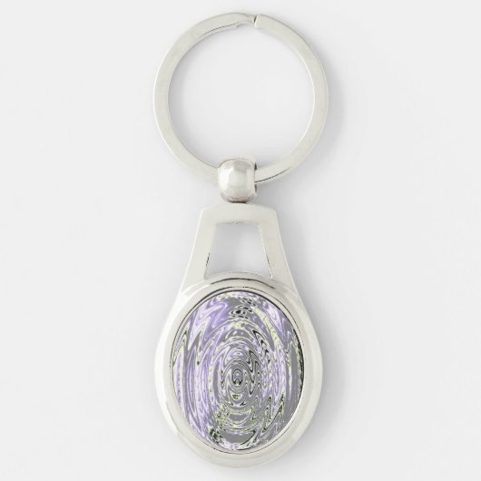 Amethyst Swirl Sleutelhanger (Voorkant)