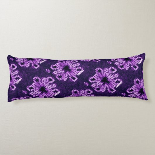 Amethyst tegen middernacht lichaamskussen (Achterkant)