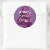 Amethyst Tekening Vrijgezellenfeest Sticker (Tas)