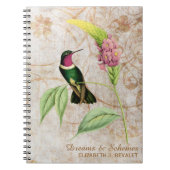 Amethyst Throated Hummingbird Notitieboek (Voorkant)