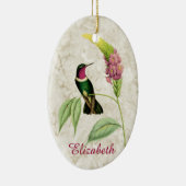 Amethyst Throated Hummingbird Ornament (Rechts)