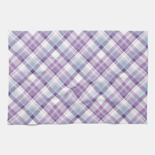 Amethyst Tinten Geruit Theedoek