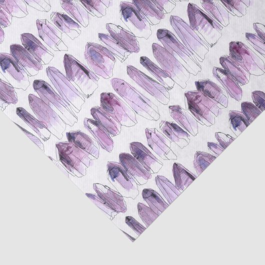 Amethyst Tissuepapier (Detail)