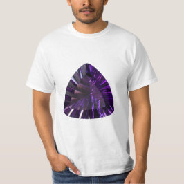 Amethyst Triangle Gemstone T-Shirt