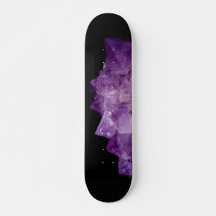 Amethyst Uncut Stones Persoonlijk Skateboard