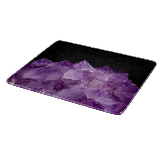 Amethyst Uncut Stones Snijplank (Hoek)