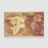 Amethyst van Alphonse Mucha Tissuepapier (Voorkant)