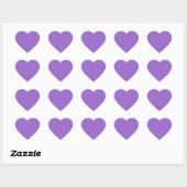 Amethyst (vaste kleur) hart sticker (Vel)