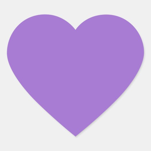 Amethyst (vaste kleur) hart sticker (Voorkant)
