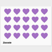 Amethyst (vaste kleur) hart sticker (Vel)